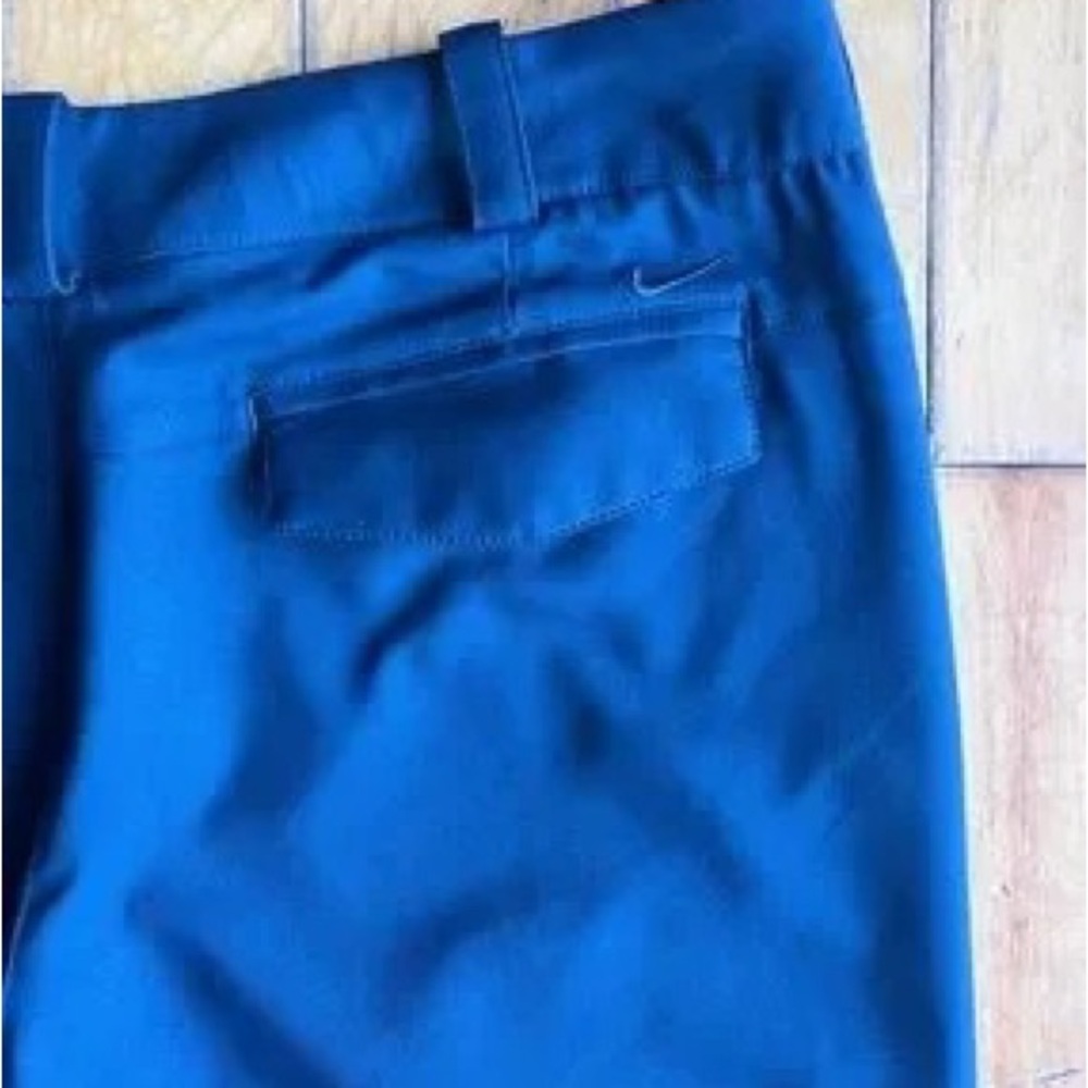 Cobalt Blue Cropped Pants - Picture 6 of 8
